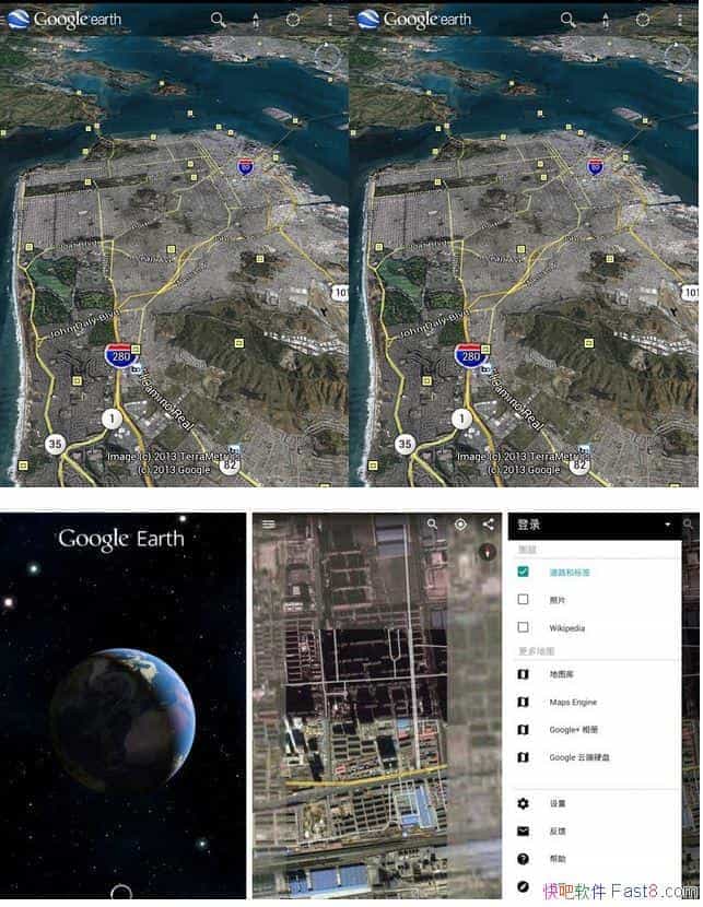 �ֻ���ȸ���� Google Earth v9.3.19.8 ��׿��/̽��ңԶ��½