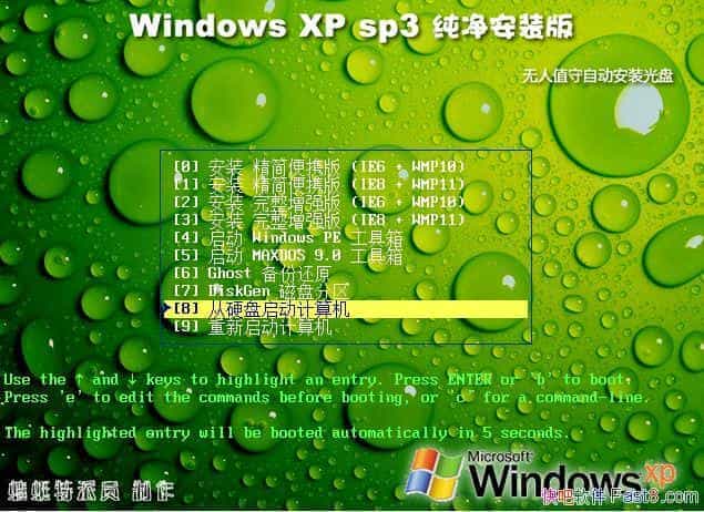 ��������ԱWindows XP SP3 �����ս��