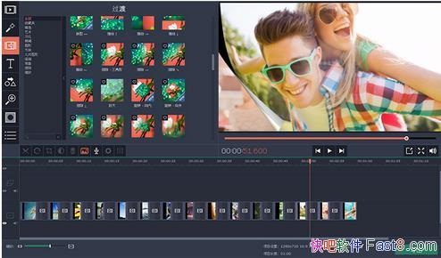��Ƶ�༭ Movavi Video Editor v20.1.0 �����ƽ������