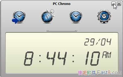��ʱ�� PC Chrono 1.1.0.6 ��ɫ������&�����ʱ�ӹ���