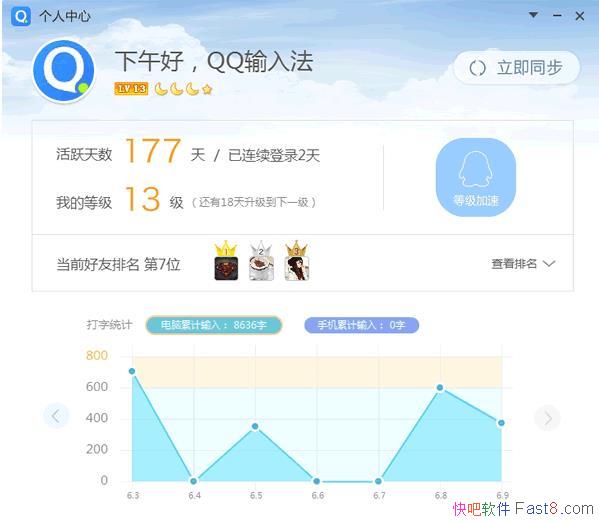 QQƴ�����뷨 v6.6.6304.400 ������/ռ����ԴС������ߴ����ٶ�20%
