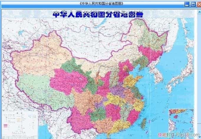 �л����񹲺͹���ʡ��ͼ��V1.0��ɫ��&������������Ϳ��Կ�