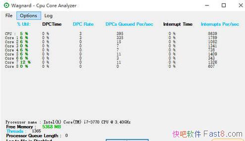 CPU�ں˷��� CPU Core Analyser v3.2.2.0 ��ɫ��&��������