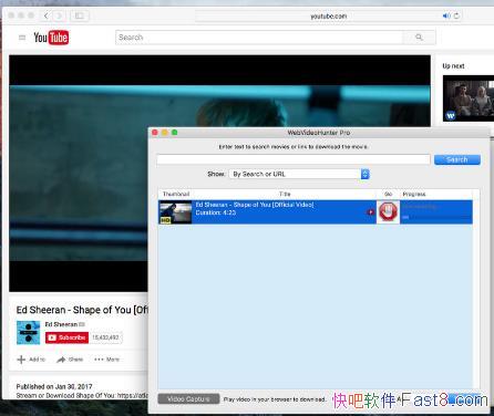 WebVideoHunter Pro for Mac 5.8.6 �ƽ��&������Ƶ��������