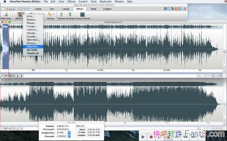 Wavepad Audio Editor for Mac 6.51 �ƽ��&�����༭����