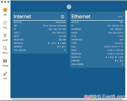 Network Utility X for Mac 6.1.1 �ƽ��&MacOS���繤��