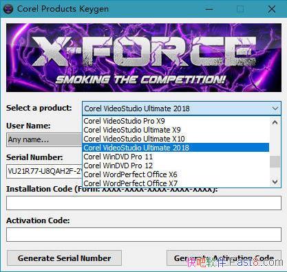 Corel��˾�������Corel Products KeyGen 2020 ����ע���