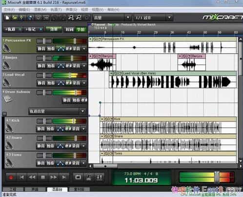 �������� Mixcraft Pro Studio v8.1 �����ƽ��&��Ч�������