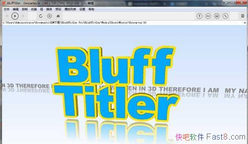 3D�������� Blufftitler v16.1.0.1 ��������ע��/��ʾ�������