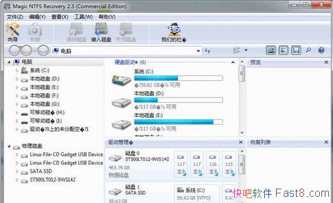 Magic NTFS Recovery 2.8 �����ƽ��&���ٽ��Ӳ������������