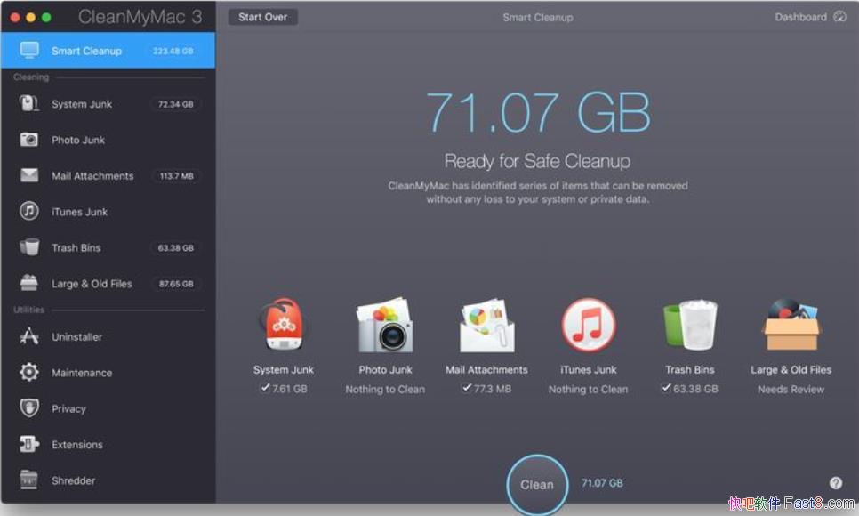 CleanMyMac�������� 4.6.3 ��ע�������ر��/ƻ������