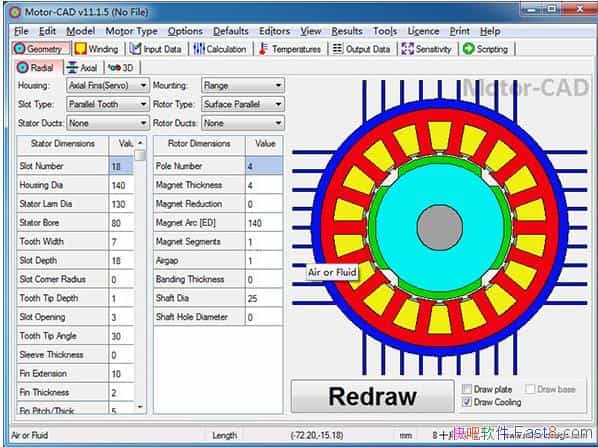 Motor CAD 11 �ƽ��&ȫ�����ȵĵ��������������