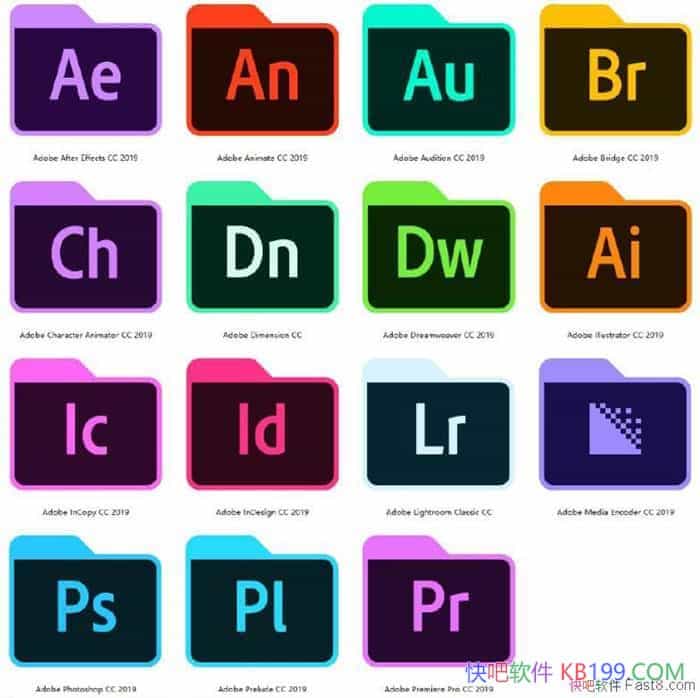 �������� Adobe CC 2019 For Mac v9.9.0 ȫ��Ͱ��ʦ��ϼ�����
