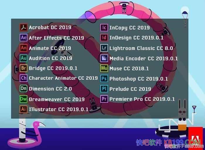 �������� Adobe CC 2019ȫ��Ͱ��ʦ�� v9.9.0 �ر�������ϼ�����