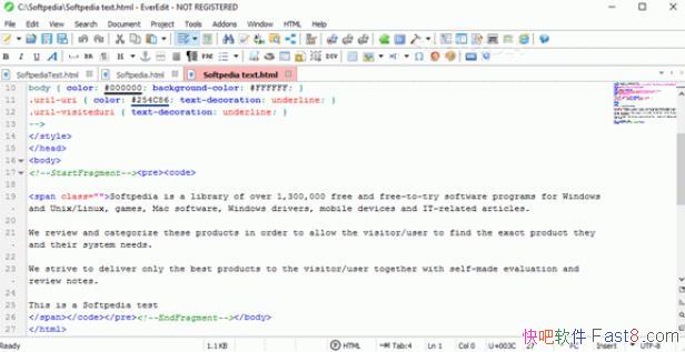 EverEdit 4.2.0.4457 �ⰲװ�Ѽ����/Ϊ������Ƶ�һ���ı��༭��