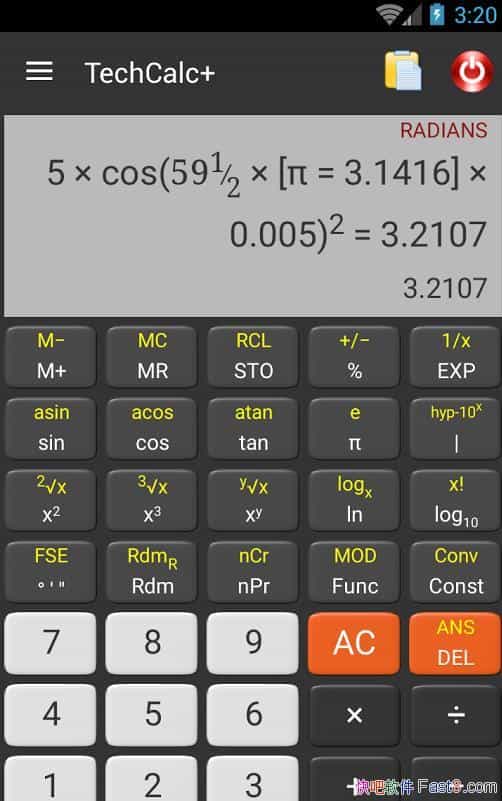 ��ѧ������ TechCalc v4.6.9 �ر�߼���Ա��