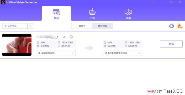 HitPaw Video Converter v2.4.4.3 ��Ƶ���ظ�ʽת������