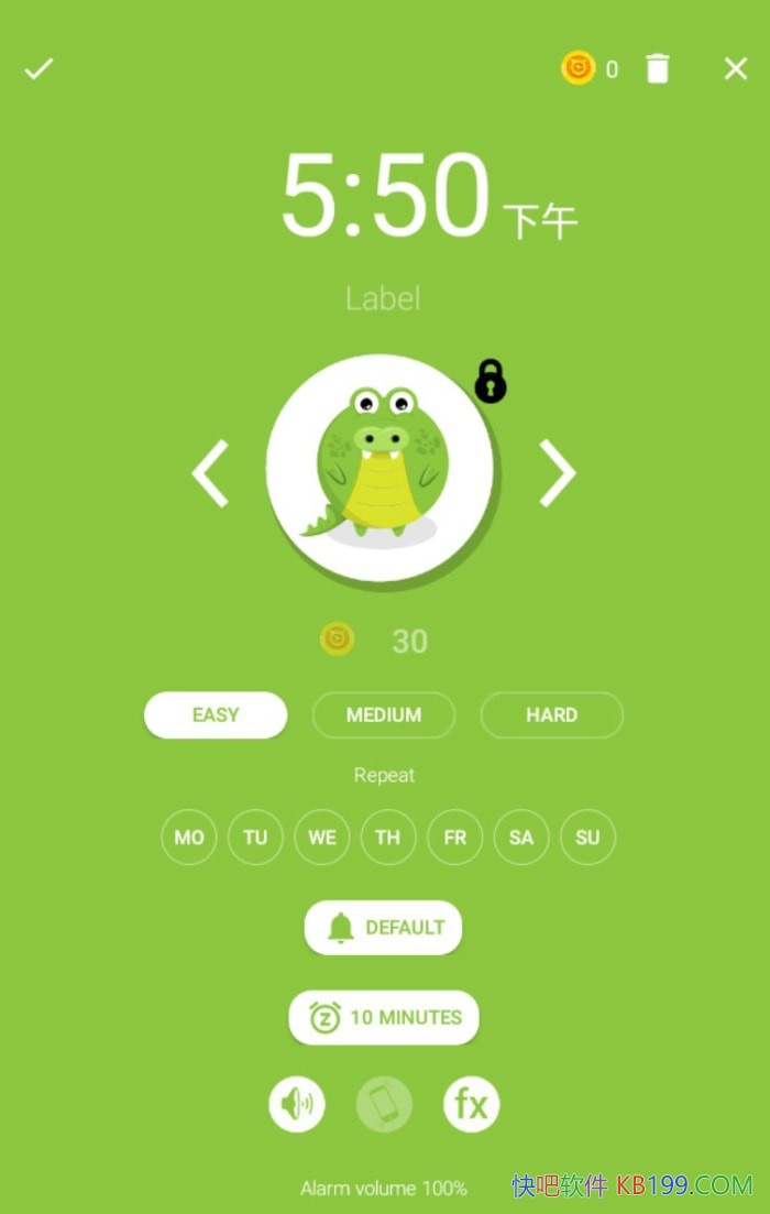 Timy Alarm Clock v1.1.51 �����߼���/һ��ʮ�ִ����а������ӹ���Ӧ��