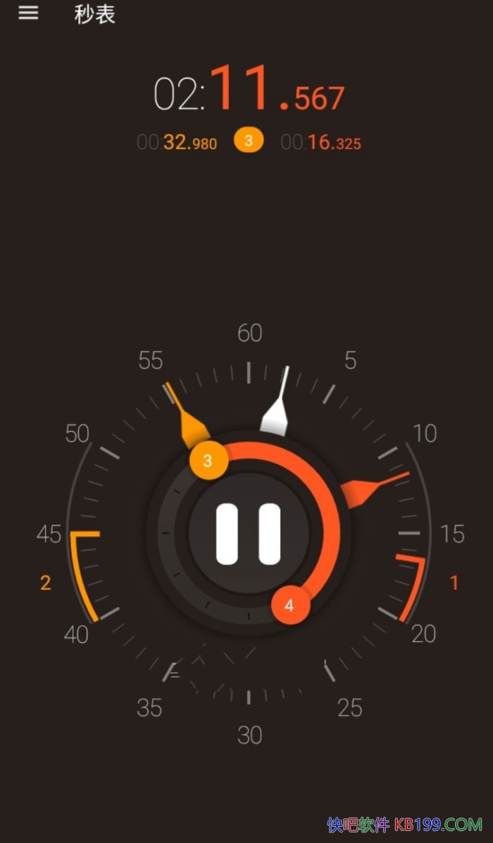 Hybrid Stopwatch Timer v3.2.72 �����߼���/��ƶ��ط��㲢�ɾ�ȷ��ʱ