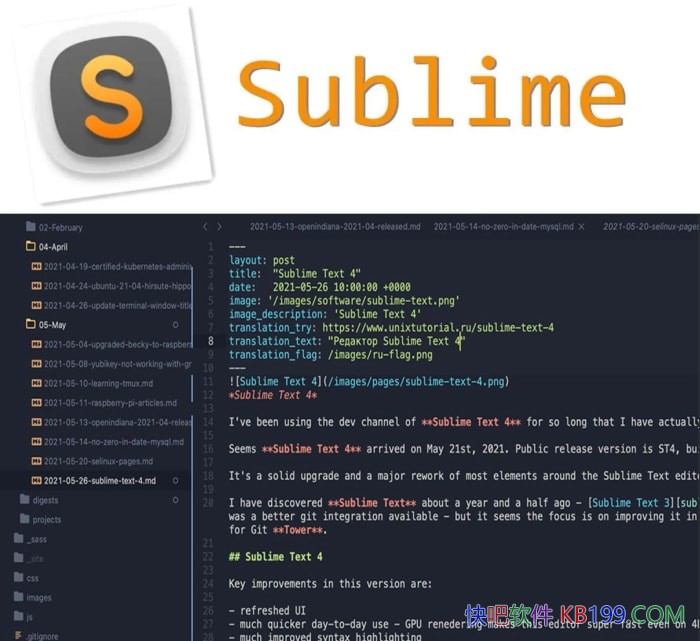 ����༭�� Sublime Text v4.0.0.4200 �Ż���/Ư���û�����