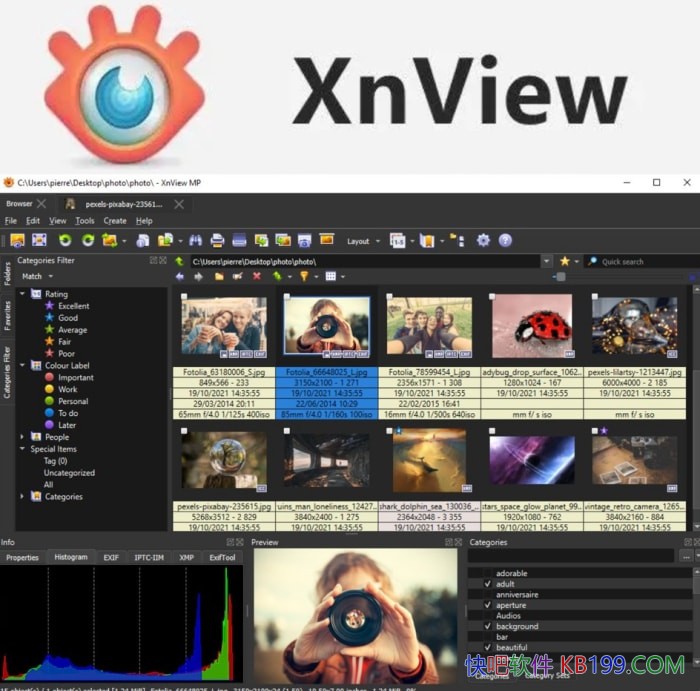 XnViewMP v1.11.4 64λ��ɫ��/XnView v2.52.0������ɫ��/���ת���༭�Ķ�ƽ̨����