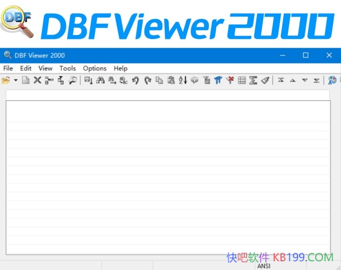 DBF Viewer 2000 v8.69 ��Я��/һ�����ڲ鿴�ͱ༭DBF�ļ�������