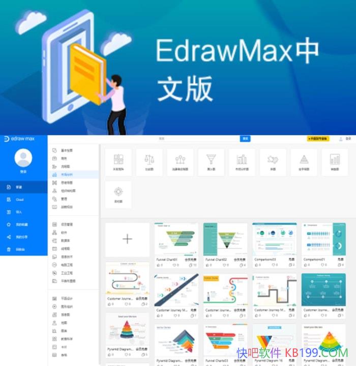 ������ͼͼʾ EdrawMax 15.2.1.1532 �ƽ��/����רҵ������ͼ